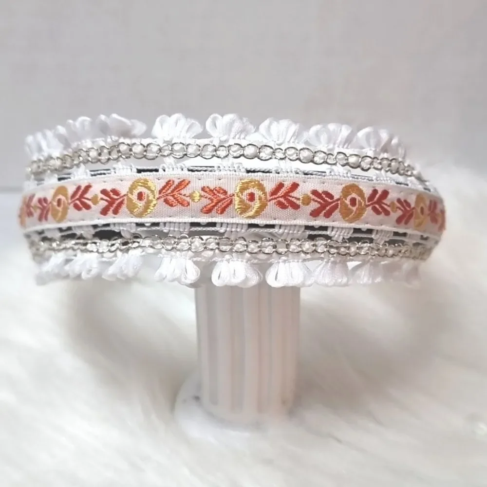 Floral EmbroideredHeadband cottagecore fall | NWOT
